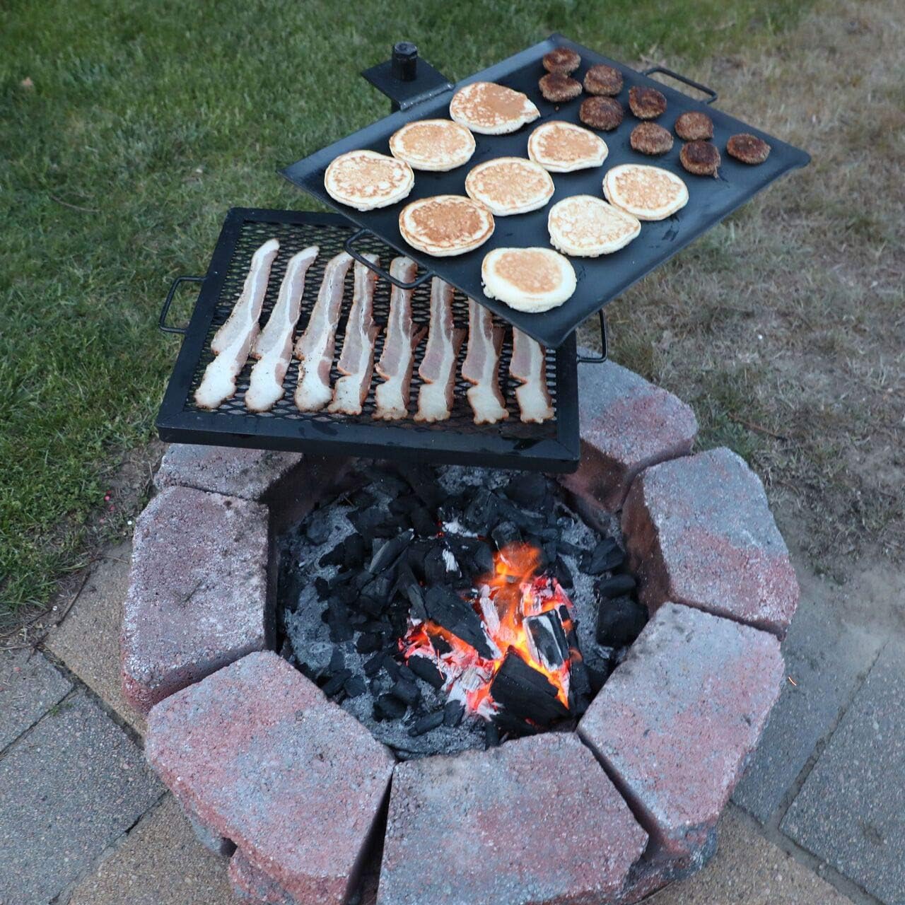 Gril de cuisson à feu ouvert p - Camping Cooking Open Fire avis et prix