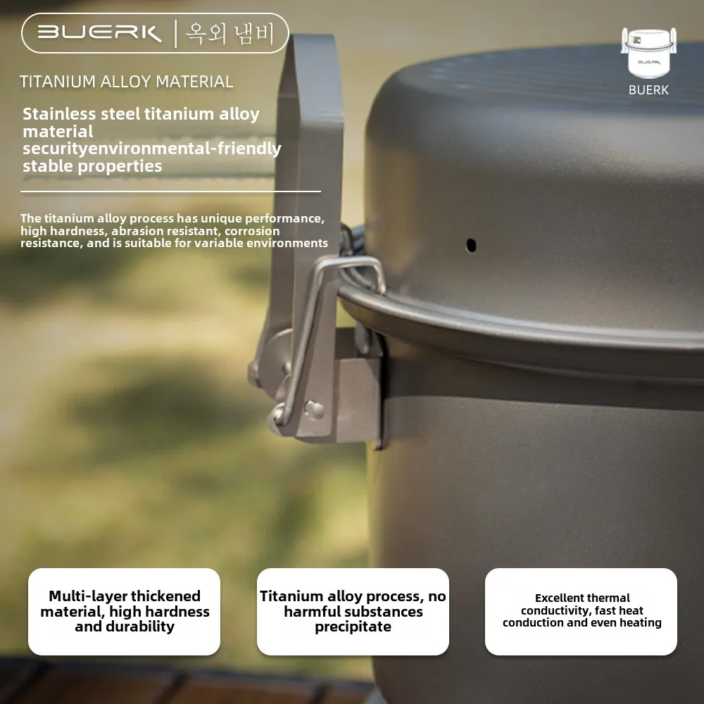Marmite à la vapeur et à frire - Camping Cooking Multi Tool avis et prix