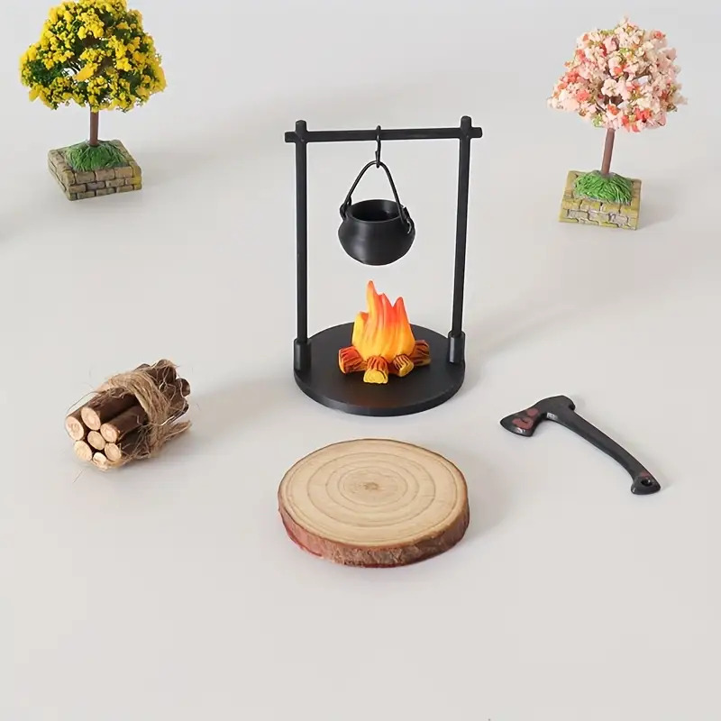 Mini poêle suspendu pour feu d - Camping Cooking Device avis et prix