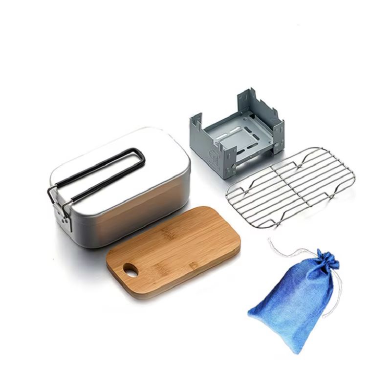 Kit de désordre extérieur en a - Camping Cooking Kit Box avis et prix