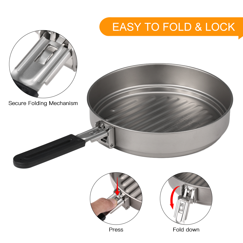 Casseroles et poêles de campin - Camping Cooking Open Fire avis et prix