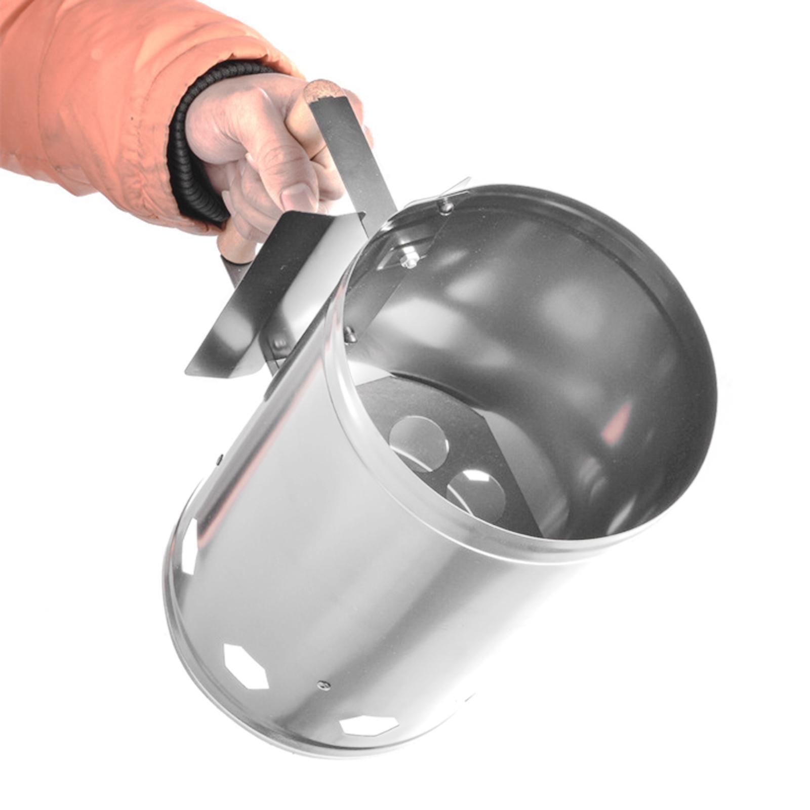 Briquet à feu rapide en acier  - Charcoal Chimney Starter avis et prix