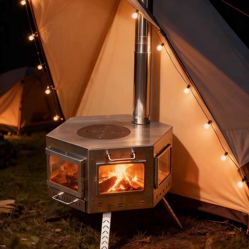 【Populaire】Réchaud de camping  - Camping Cooking Wood Stove avis et prix