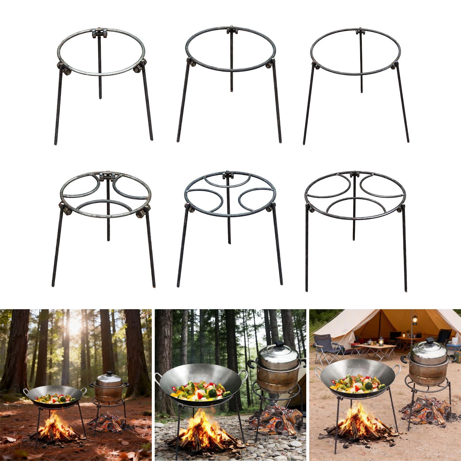 Trépied pliable pour feu de ca - Camping Cooking Open Fire avis et prix