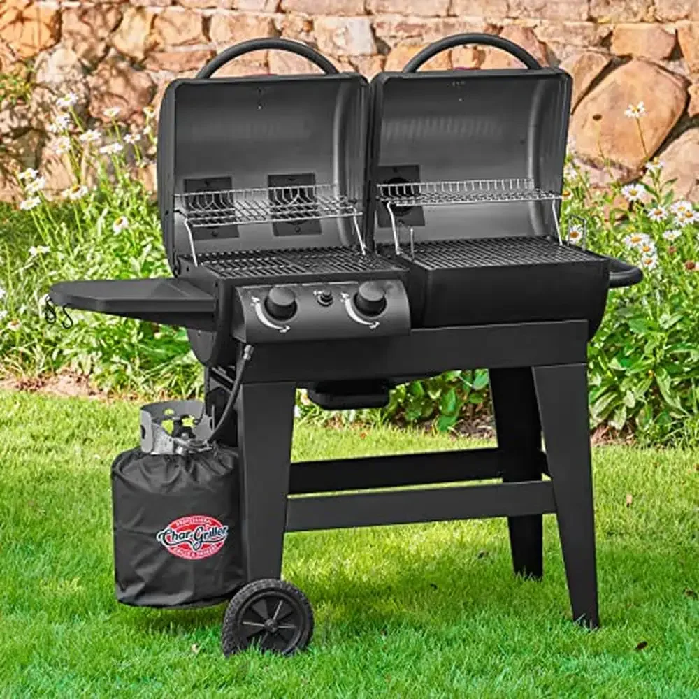 Un combo de gril à gaz et à ch - Charcoal Chimney Starter avis et prix
