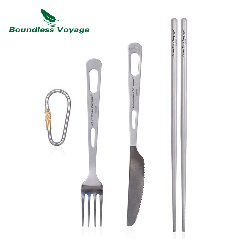 Couteau en titane Voyage sans  - Camp Spork Set avis et prix