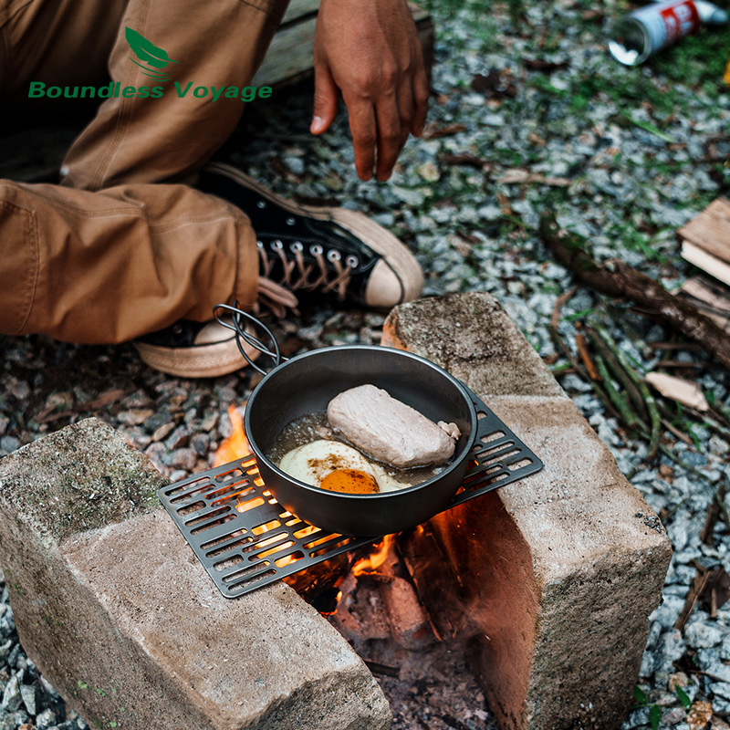 Plaque de barbecue au charbon  - Camping Cooking Device avis et prix