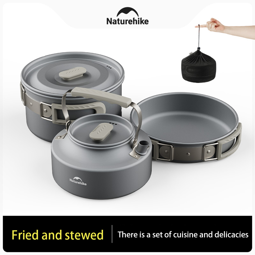 Natureifa-ensemble de casserol - Camping Cooking Lightweight avis et prix
